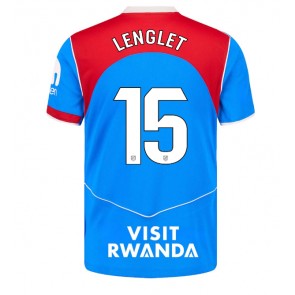 Atletico Madrid Clement Lenglet #15 Alternativní Dres 2025-26 Krátký Rukáv